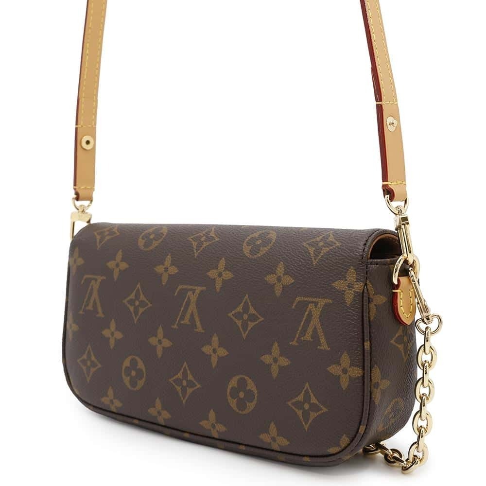 Louis Vuitton Wallet on Chain Ivy Monogram Brown